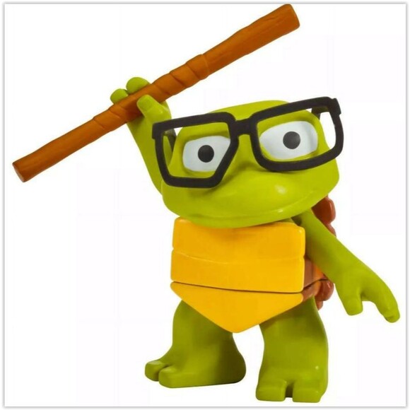 TMNT Mutant Mayhem Turtle Tots Leo & Donnie Teenage Mutant Ninja Turtle NEW - Picture 3 of 8